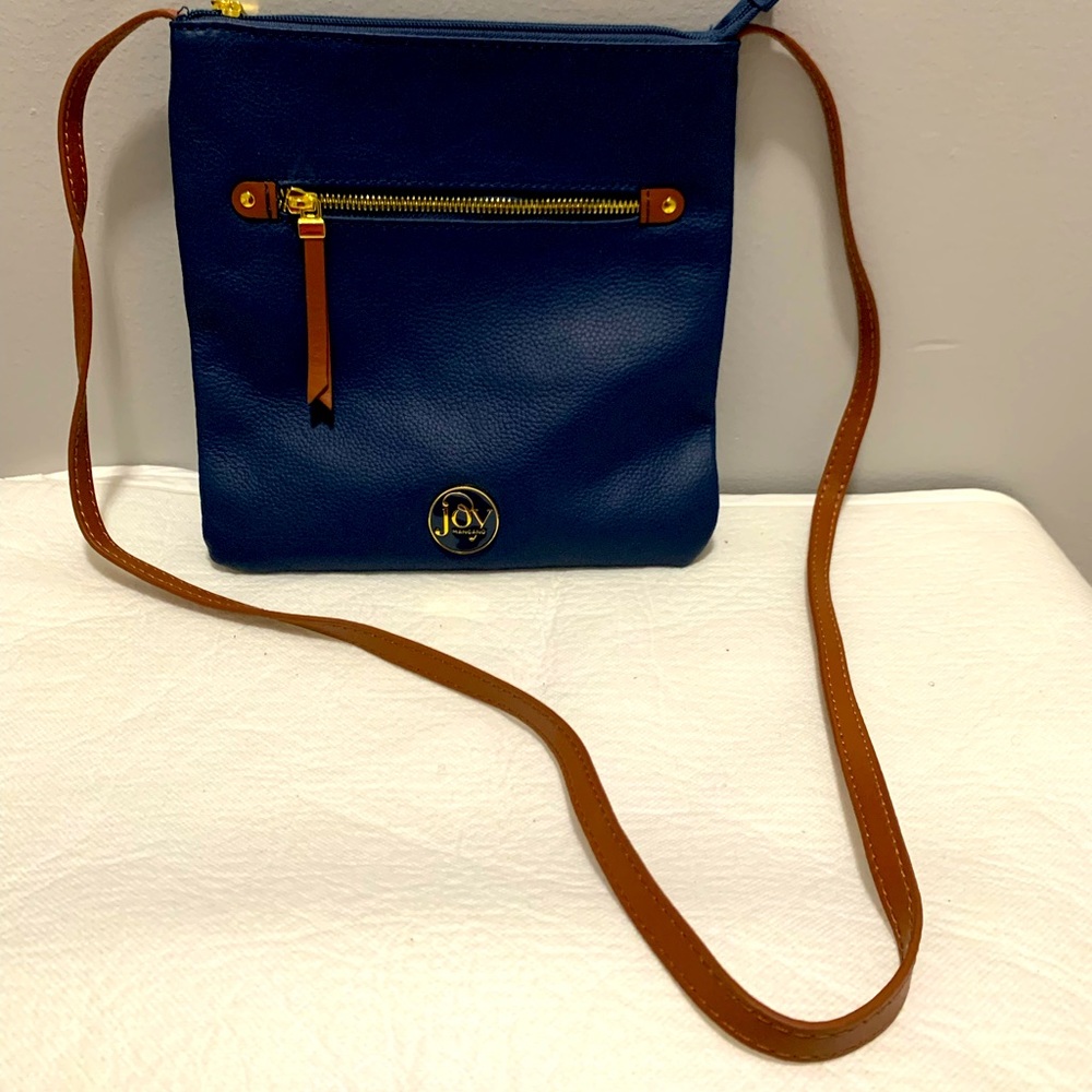 Blue Joy Mangano Crossbody bag